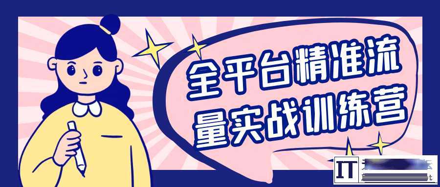 全平台精准流量实战训练营  9956 无忧技术吧www.whct.net
