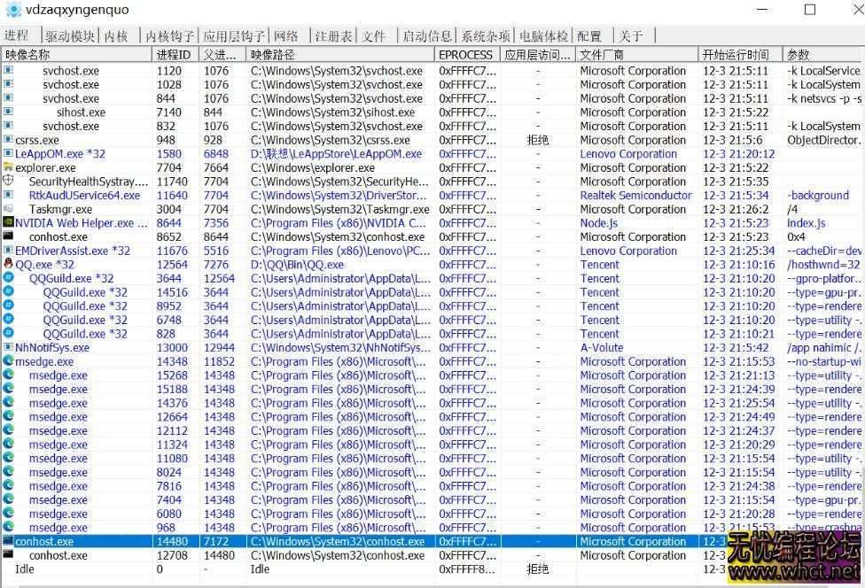 C++实现驱动伪装进程源码，不会触发PG，可反复伪装源码  9686 无忧技术吧www.whct.net
