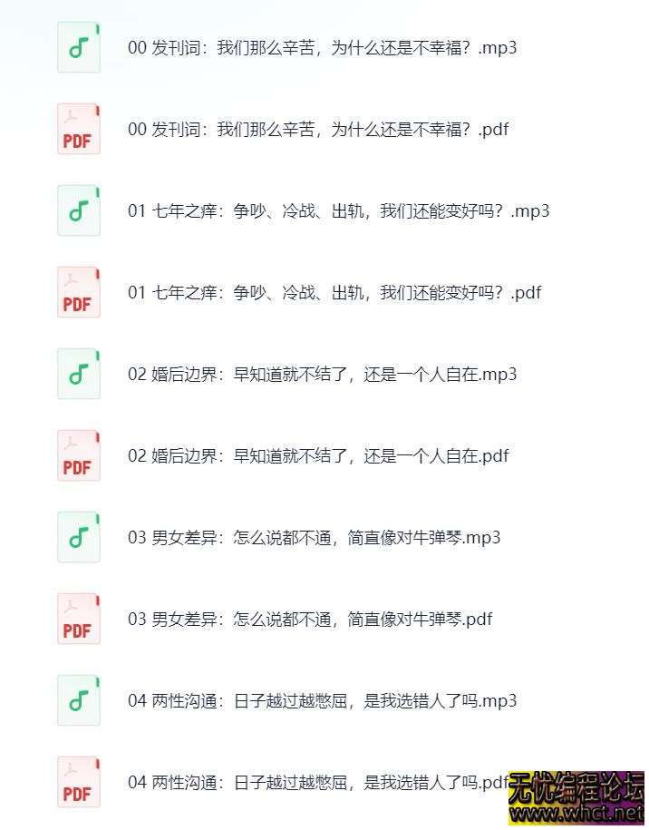 30 堂心理课：让你的内心更强大  4039 无忧技术吧www.whct.net