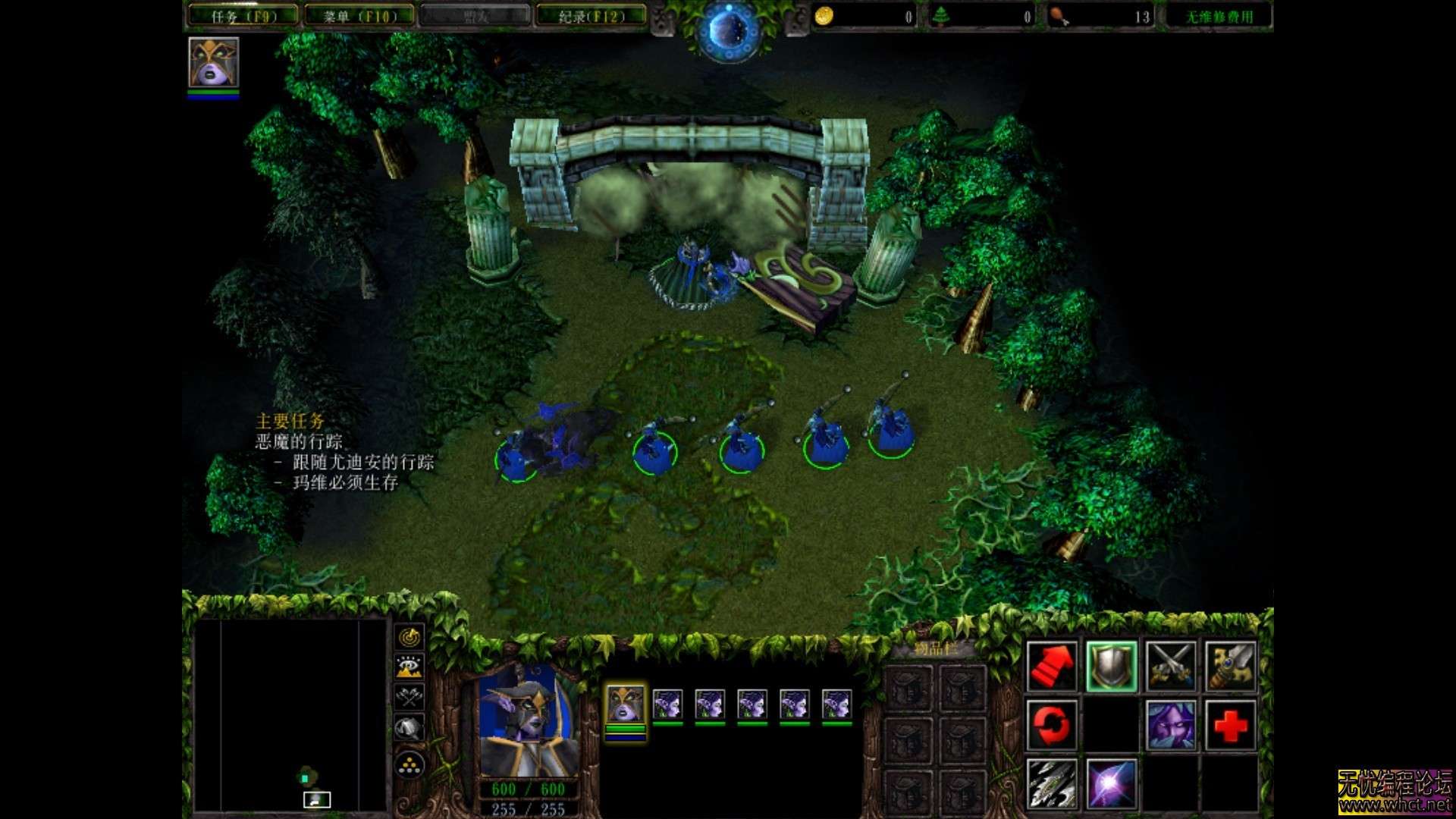 【PC版】魔兽3 v2.0.1.22498 免安装中文版【29.5G】  7513 无忧技术吧www.whct.net