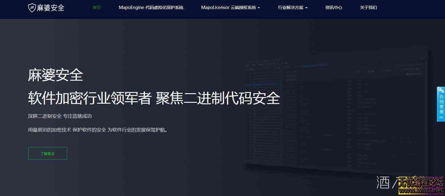 麻婆网络验证网站展示页源码  948 无忧技术吧www.whct.net