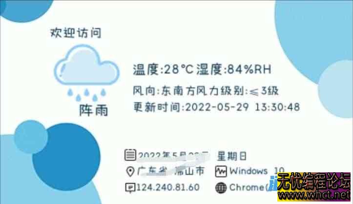 IP签名档美化版api源码PHP  456 无忧技术吧www.92wuyou.cn