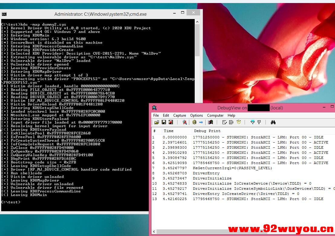 C++ YG驱动读写源码，带不同系统测试图不蓝屏，学习使用  7597 无忧技术吧www.92wuyou.cn